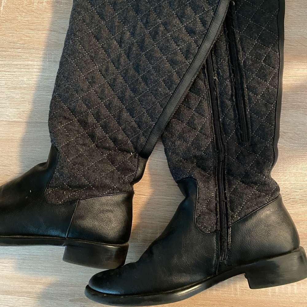 Aerosoles Quilted Riding Boots